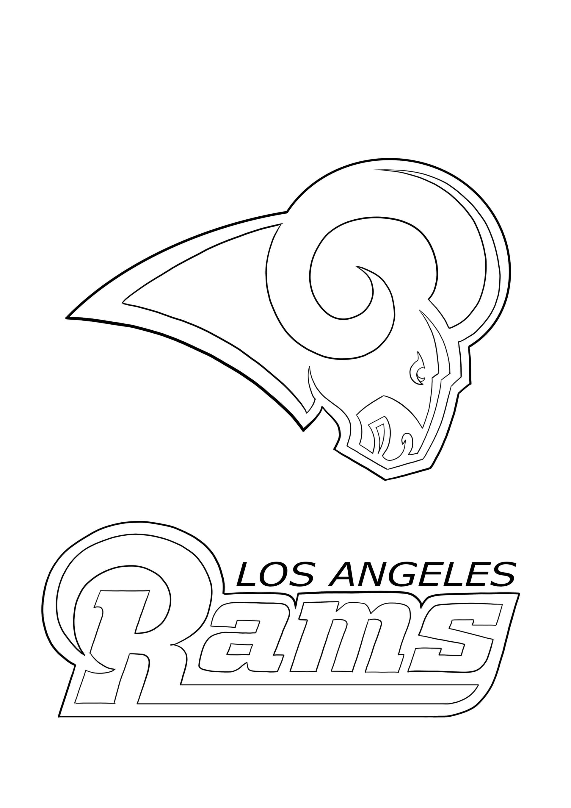 Los Angeles Rams logo