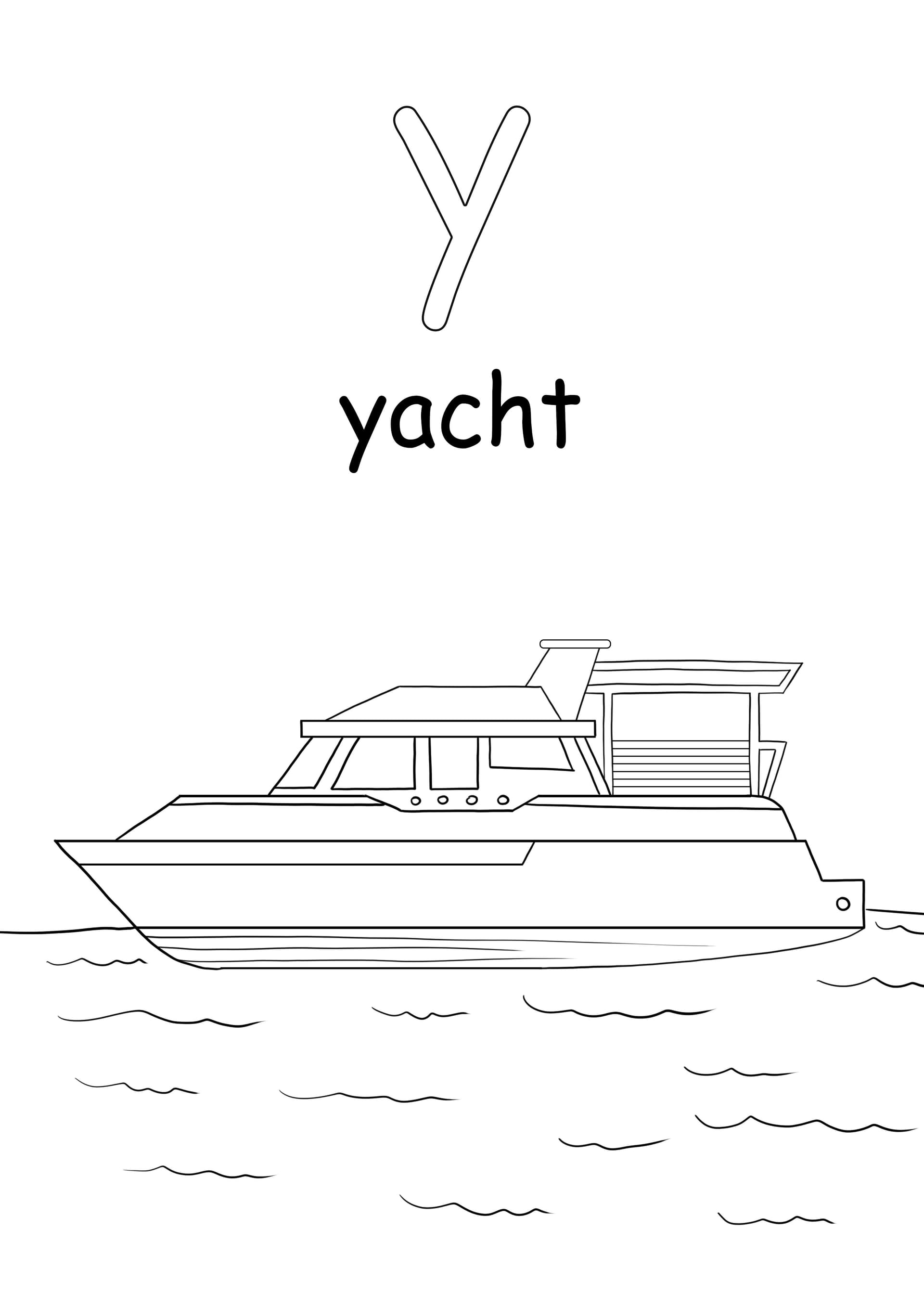 Lowercase y letter