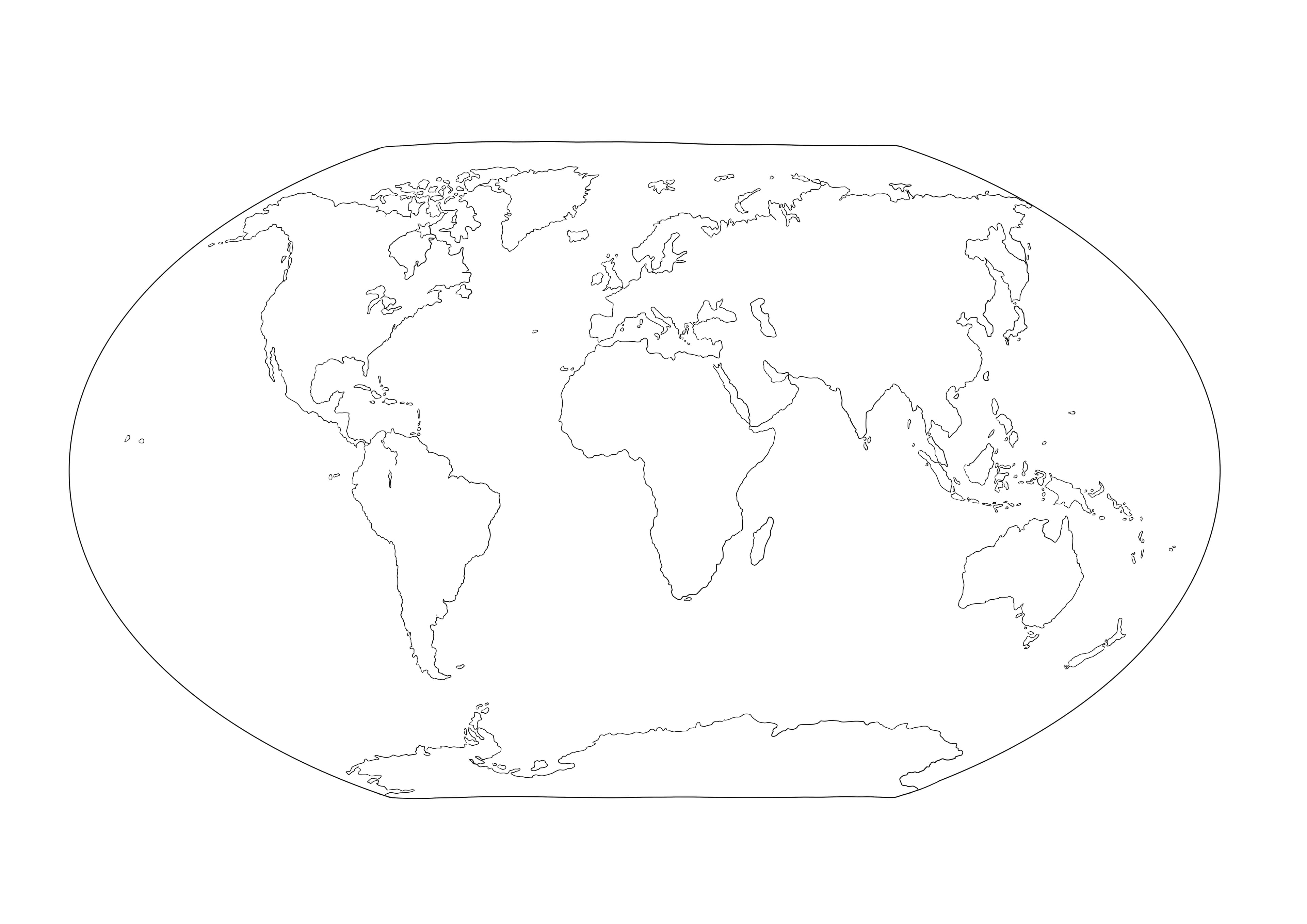 Mapa del mundo